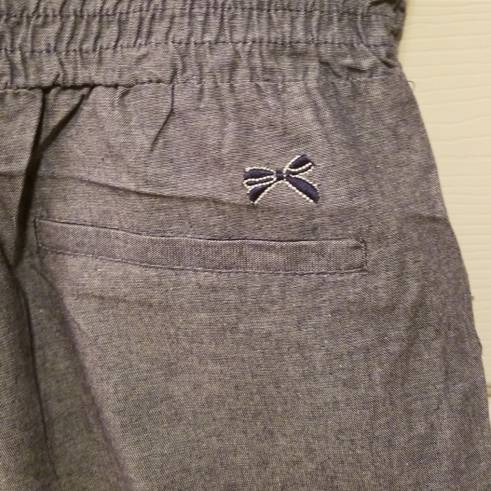 Women's Tommy girl blue chambray romper - Picture 7 of 8